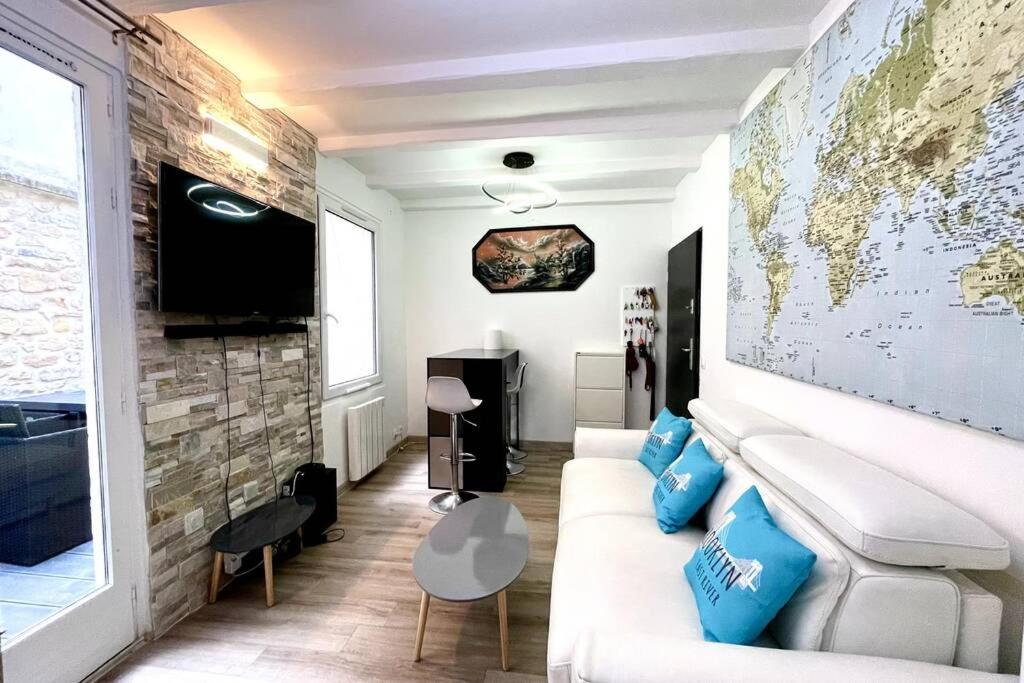 Exceptionnelle Maison De ✧cour Privee ✧metro Appartement Parijs